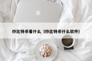 炒比特币看什么（炒比特币什么软件）