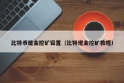 比特币现金挖矿设置（比特现金挖矿教程）