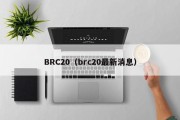 BRC20（brc20最新消息）